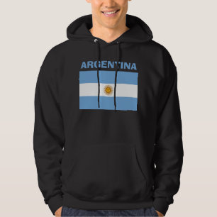 Argentina Flag championship Football Soccer Hoodie