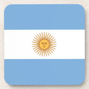 Argentina Flag Cork Coaster