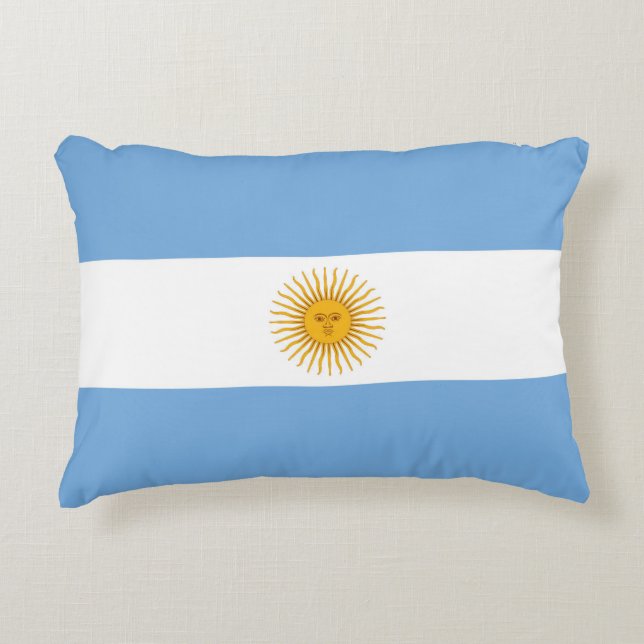 Argentina flag decorative cushion (Front)