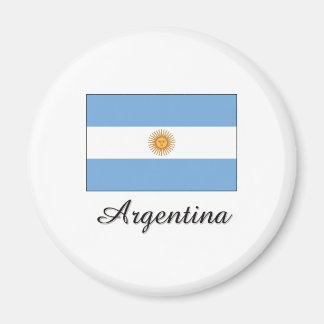 Argentina Flag Design Magnet