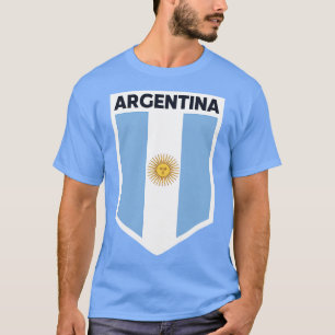 Argentina Flag Emblem T-Shirt