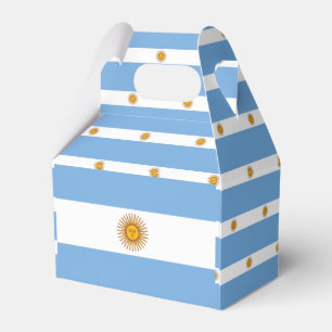 Argentina Flag Favour Box