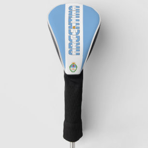 Argentina Flag Gorgeous Patriotic Golf Head Cover