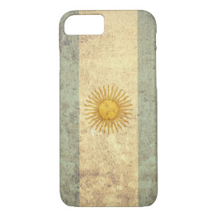 Argentina Flag - Grunge iPhone 8/7 Case