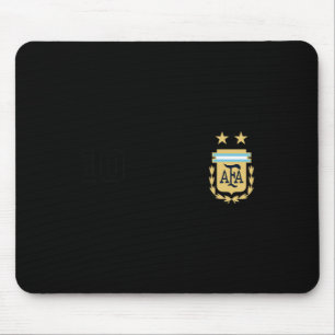 Argentina Flag Jersey Vintage Futbol Soccer Remera Mouse Mat