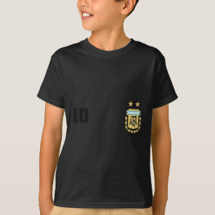 Argentina Flag Jersey Vintage Futbol Soccer Remera T-Shirt