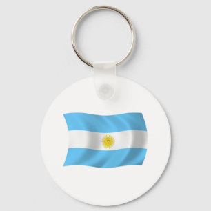 Argentina Flag Keychain
