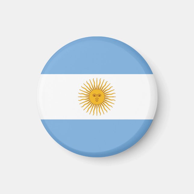 Argentina flag magnet (Front)