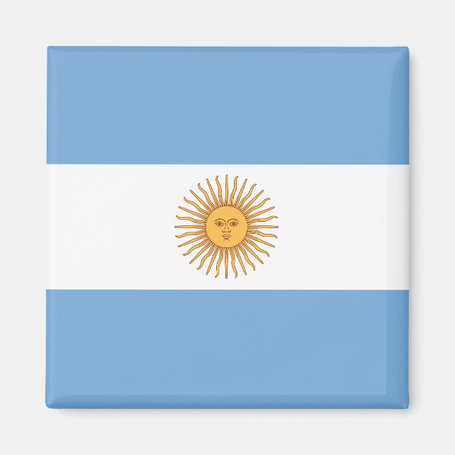 Argentina Flag Magnet (Front)