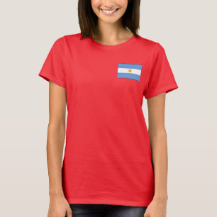 Argentina Flag + Map T-Shirt