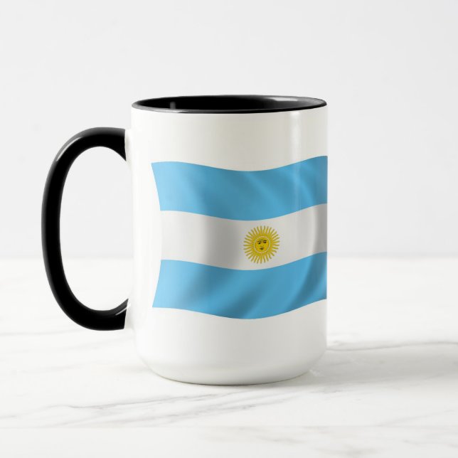 Argentina Flag Mug (Left)