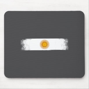 Argentina Flag National Pride Graphic Srts Fans Su Mouse Mat