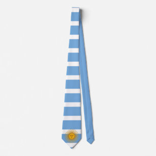 Argentina flag Neck Tie
