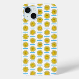Argentina flag pattern iPhone 15 mini case
