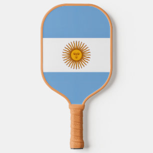 Argentina Flag Pickleball Paddle