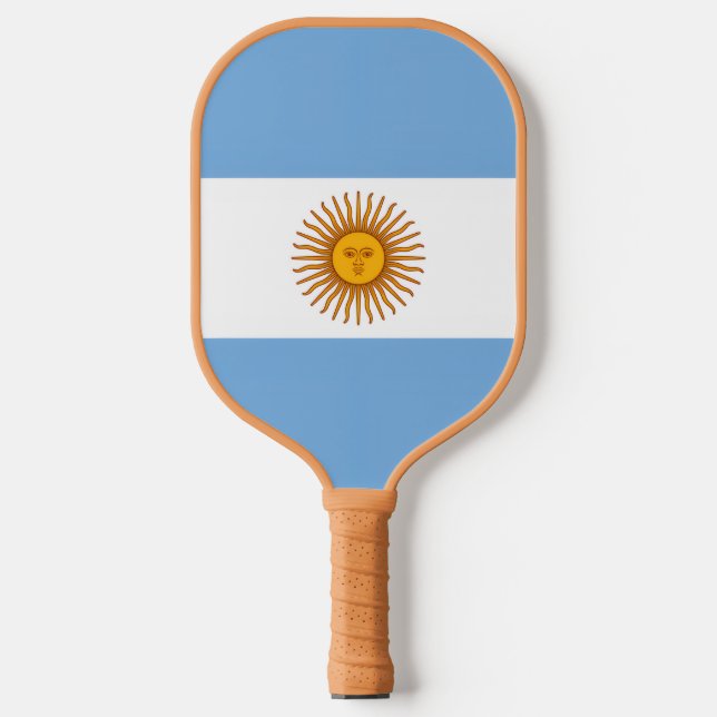 Argentina Flag Pickleball Paddle (Front)