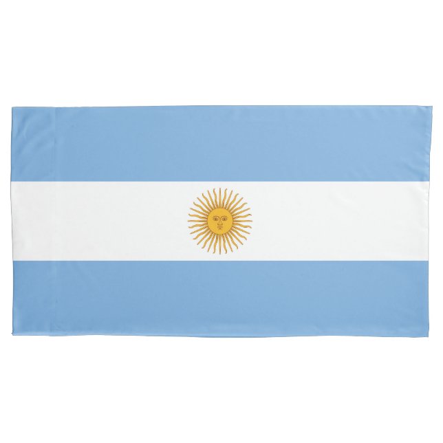 Argentina flag pillowcase (Front)