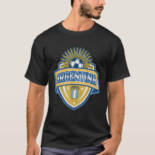Argentina Flag Roots Argentinian Soccer Argentino  T-Shirt