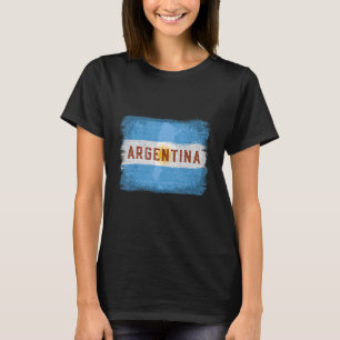 Argentina Flag Roots Argentinian Soccer Argentino T-Shirt