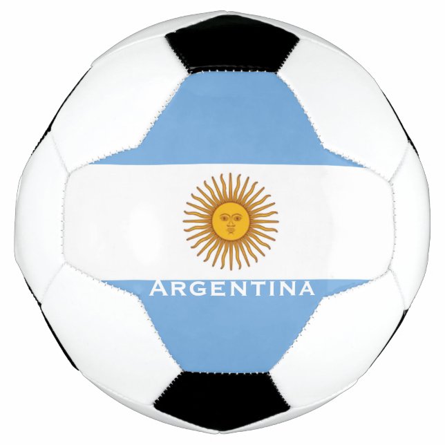 Argentina Flag Soccer Ball (Front)