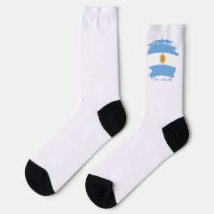 Argentina flag socks