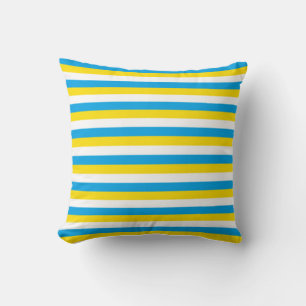 argentina flag stripes country symbol blue white y cushion