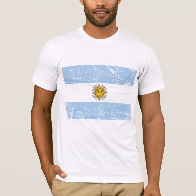 Argentina Flag T-Shirt (Front)