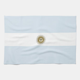 Argentina Flag Tea Towel