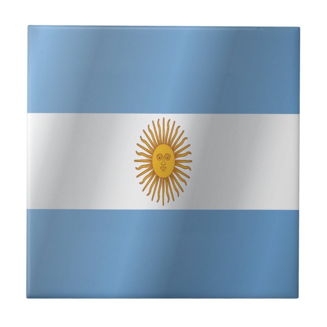 Argentina flag tile (Front)