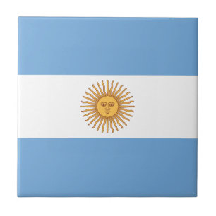 Argentina Flag Tile