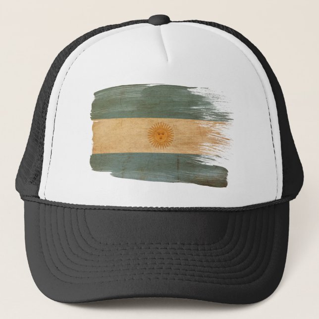 Argentina Flag Trucker Hat (Front)