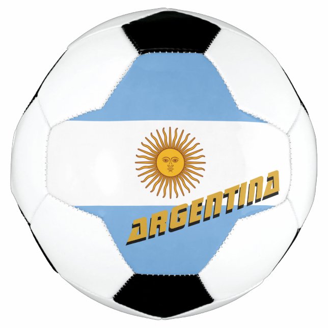 Argentina Football & Argentina Flag / Sports (Front)