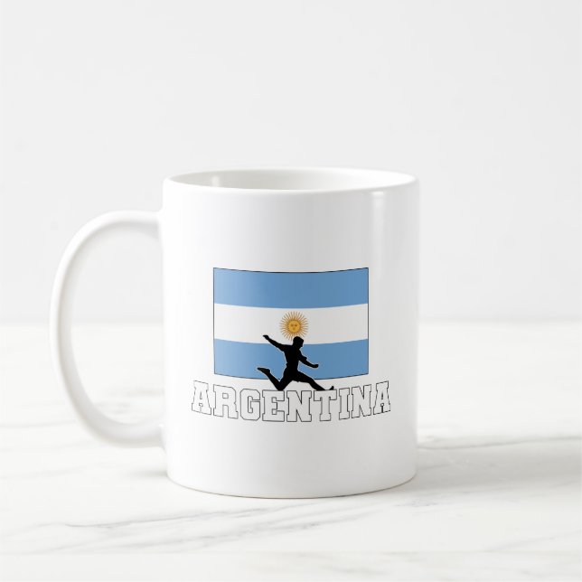 Argentina Football Soccer National Team Coffee Mug (Left)