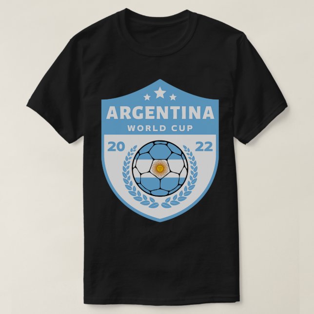 Argentina Futbol 4 T-Shirt (Design Front)