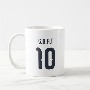 Argentina G.O.A.T. Number 10 Coffee Mug
