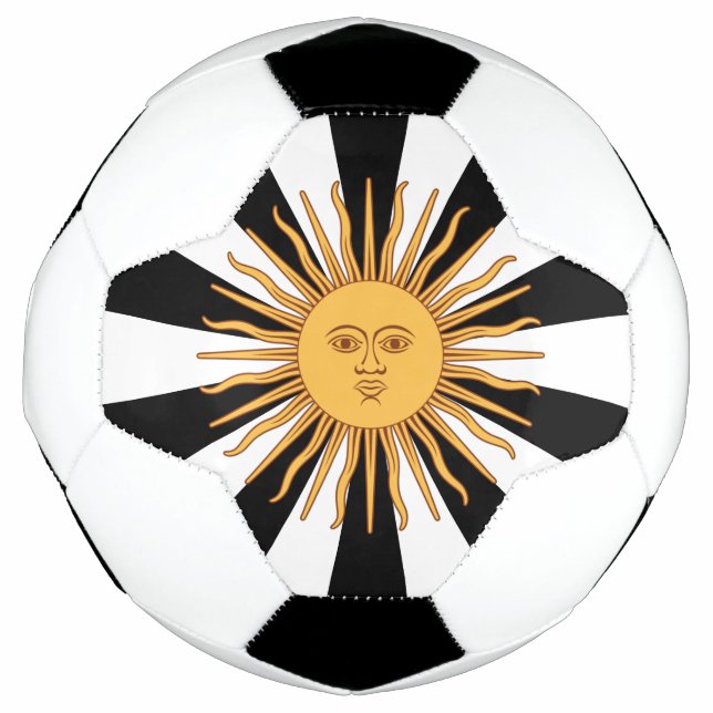 Argentina Golden Sun, Sol de Mayo Flag / Sports Football (Front)