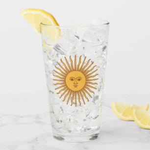 Argentina Golden Sun, Sol de Mayo Glass