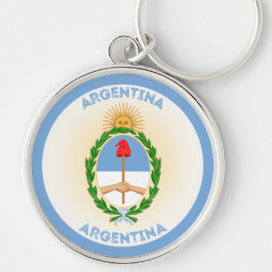 Argentina Heritage Emblem Key Ring