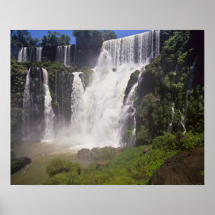 Argentina; Igwazu; Igwazu Falls. Salto San Poster