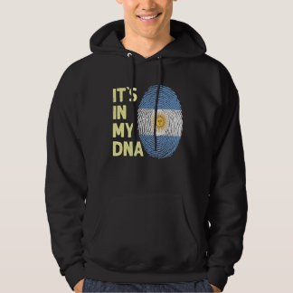Argentina In My Dna Argentinian Flag Team Argentin Hoodie