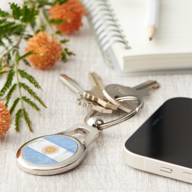 Argentina Key Ring (Side)