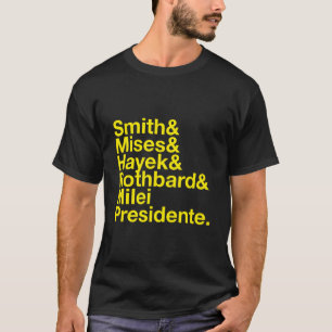 Argentina Libertaria Javier Milei Presidente 2023 T-Shirt