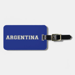 Argentina Luggage Tag