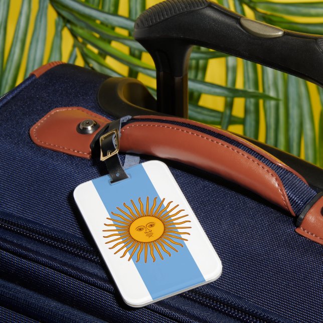Argentina Luggage Tag (Front Insitu 1)
