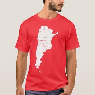 Argentina map 2 T-Shirt