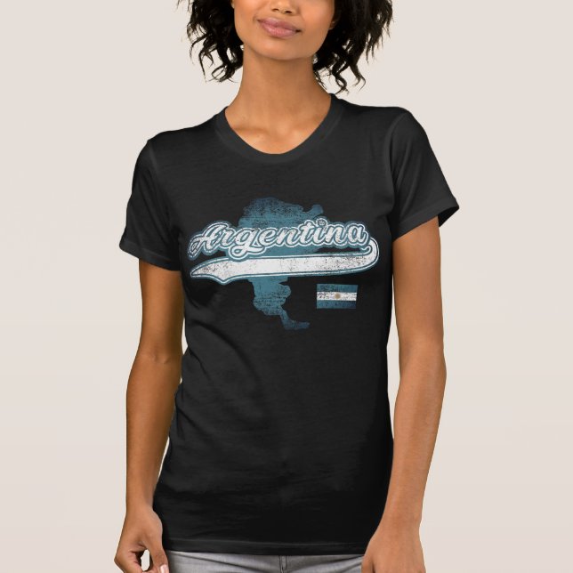 Argentina Map T-Shirt (Front)