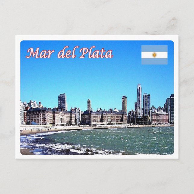 Argentina - Mar del Plata - Postcard (Front)