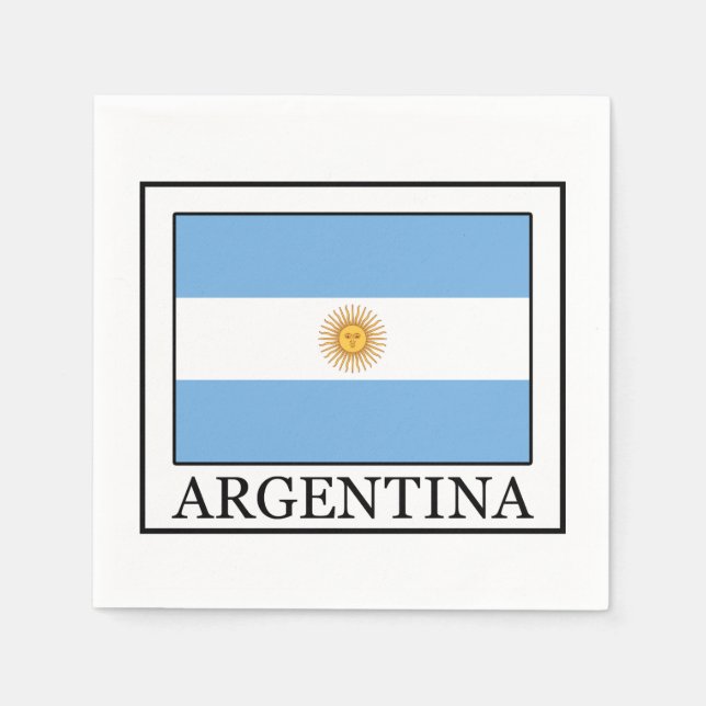 Argentina Napkin (Front)