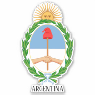Argentina National Coat Of Arms Patriotic
