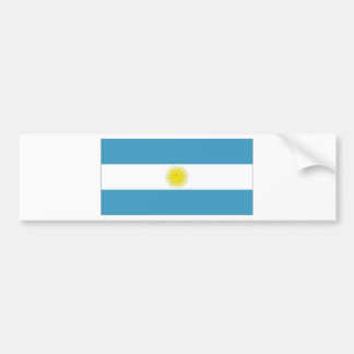 Argentina National Flag Bumper Sticker